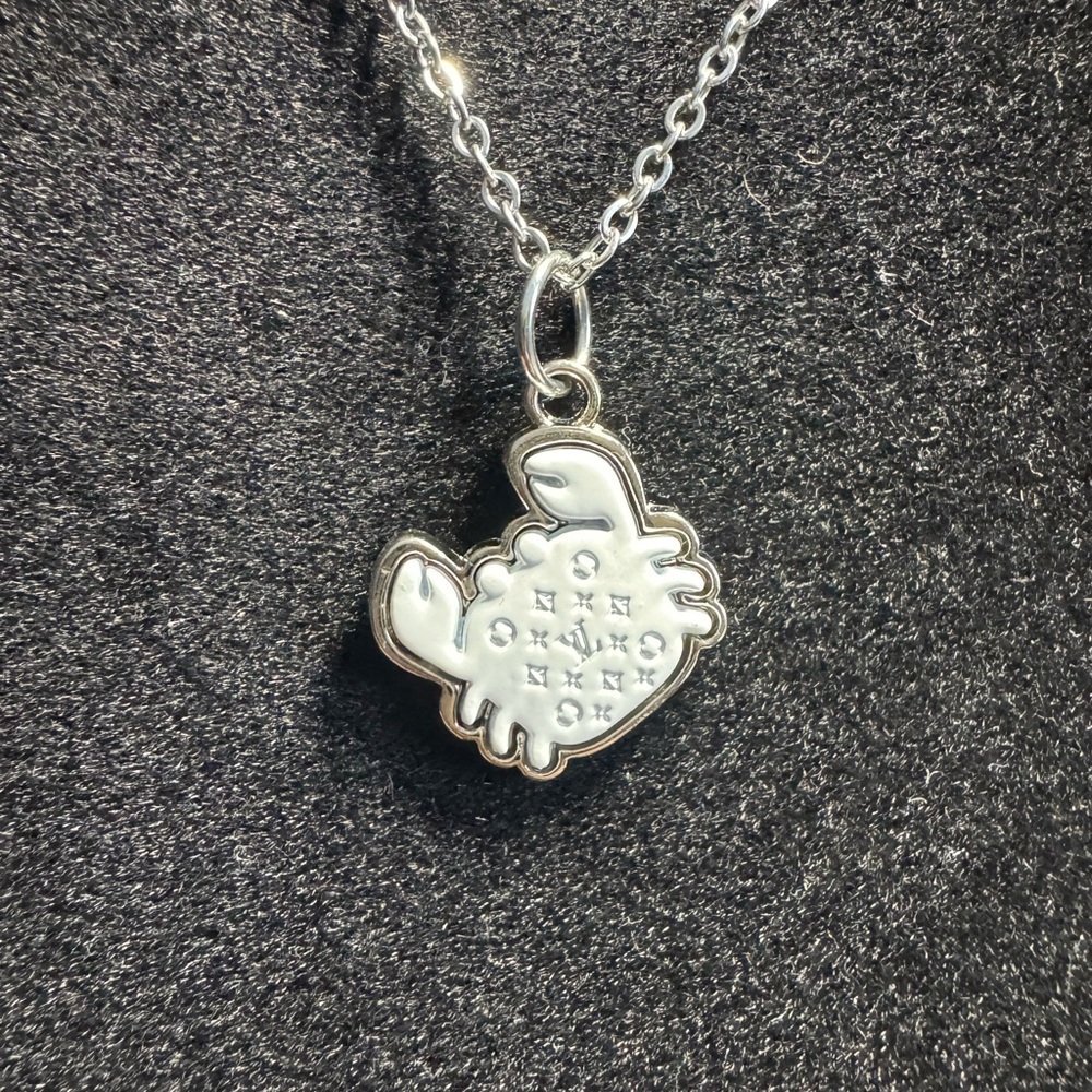 Silver Crab Pendant